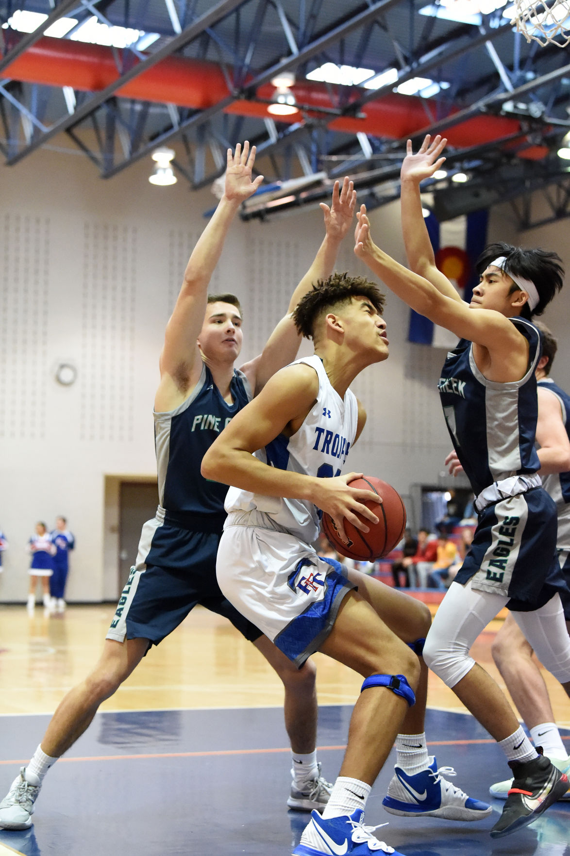 PHOTOS: Fountain-Fort Carson Trojans (58) Pine Creek Eagles (70)